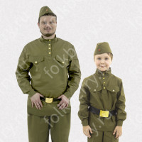 Гимнастерка Мужская, хаки